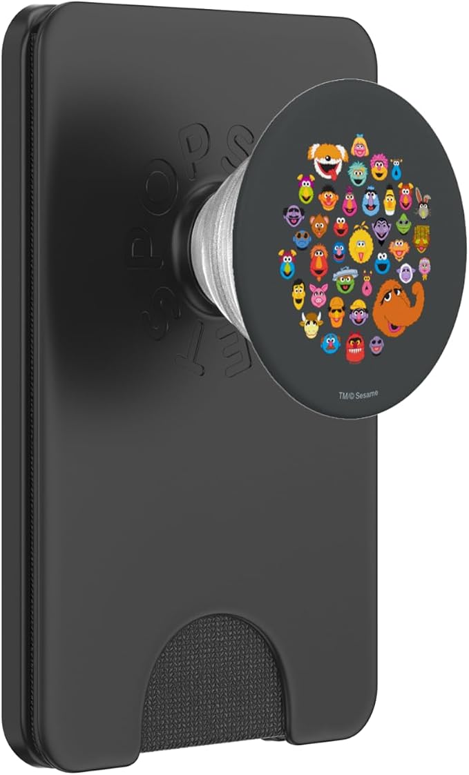 Sesame Street Character Head Shots PopSockets Adhesive PopGrip