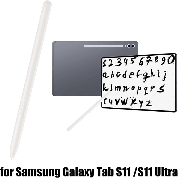 Galaxy Tab S11 Stylus Pen Replacement for Samsung Galaxy Tab S11 Ultra Stylus Pen for Galaxy Tab S11 S Pen WithoutBluetooth with Free 5 Tips (Gray)