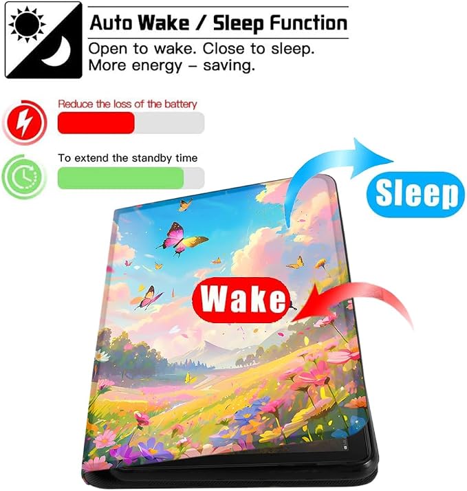 Case for Amazon Kindle Fire HD 10 &amp 10 Plus Tablet(Fit for 10.1 13th/11th Generation 2023/2021 Release)Ultra Slim Multi-Angle Viewing Auto Wake/SleepAstral Cat