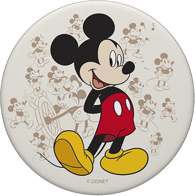Disney Mickey and Friends Many Sketches of Mickey PopSockets Adhesive PopGrip