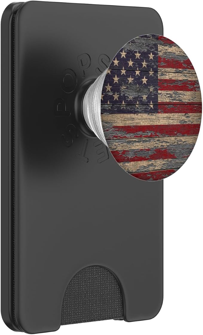 American Flag Weathered PopSockets Adhesive PopGrip