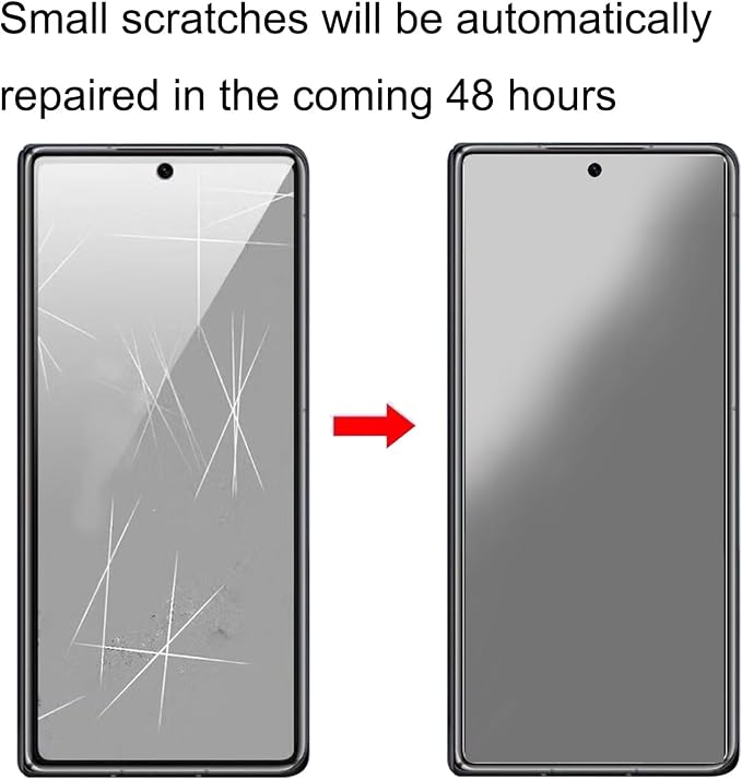 2 Pack Privacy Matte Screen Protector For Samsung Galaxy Z Fold 7 Anti-Spy Anti Glare Inner Soft Film
