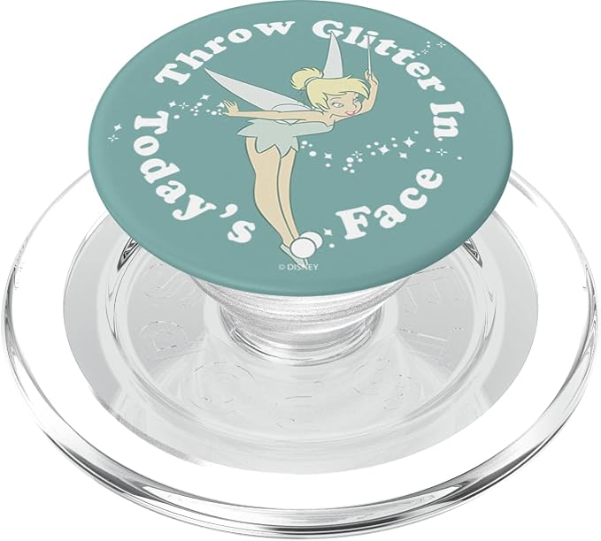 Disney Peter Pan Tinkerbell Throw Glitter in Today's Face PopSockets Adhesive PopGrip