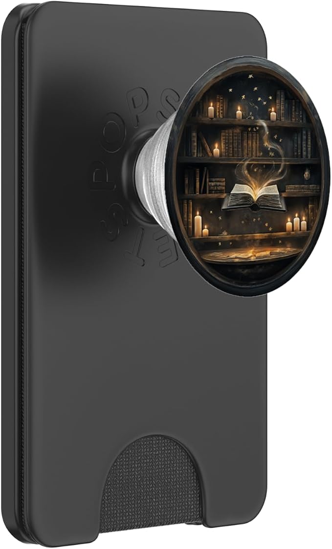 Book Bookshelf Library Candles Star Stars Bookish PopSockets PopGrip for MagSafe