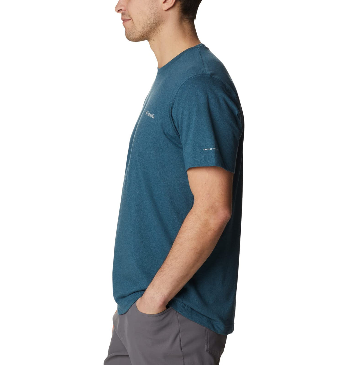 Columbia Men's Thistletown Hills Short Sleeve, Night Wave Heather, 5X Big