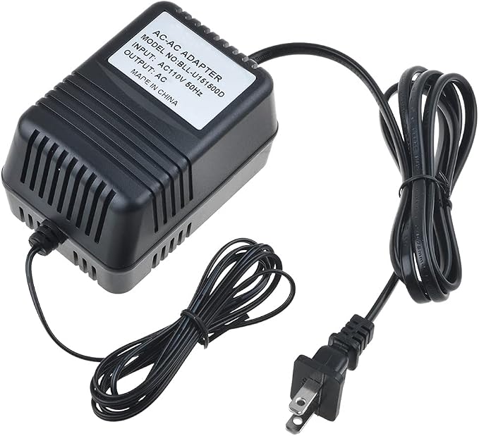 AC-AC Adapter Power Supply Charger Compatible with 12VAC ILA48-121000 ZIA48004U-10 Itelink