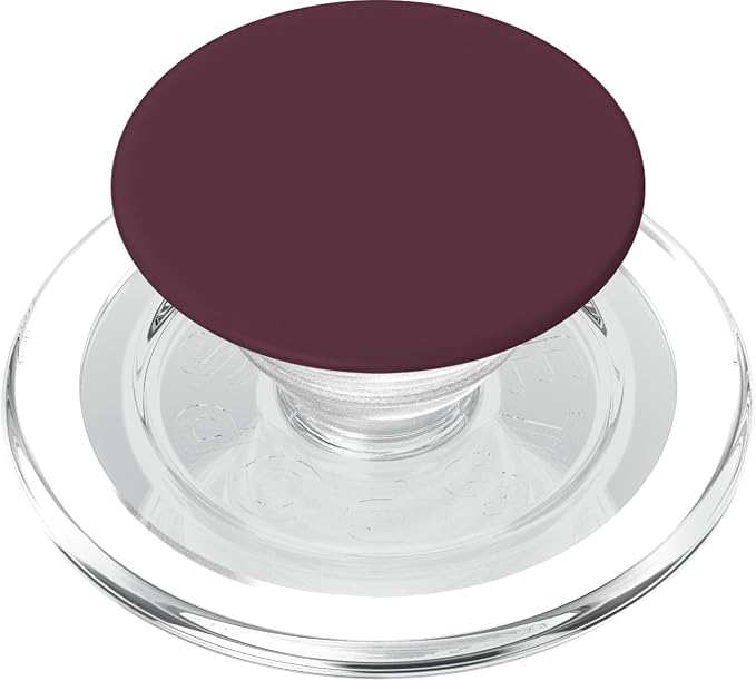 Cute Simple Minimalist Color Wine Red PopSockets PopGrip for MagSafe