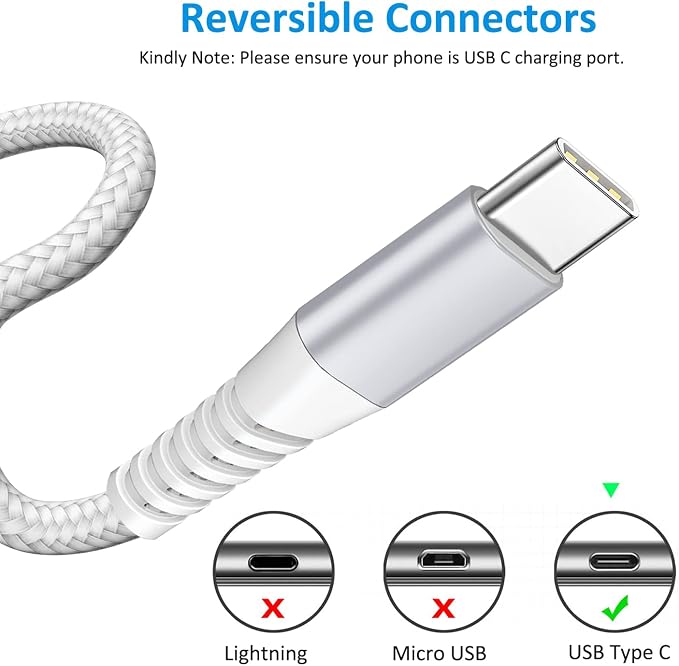 Aioneus USB-C Charger Block (20W PD) + USB-A to USB-C Cable – Combo Savings | Note: Interfaces Do NOT Match Directly – Buy Together &amp Save