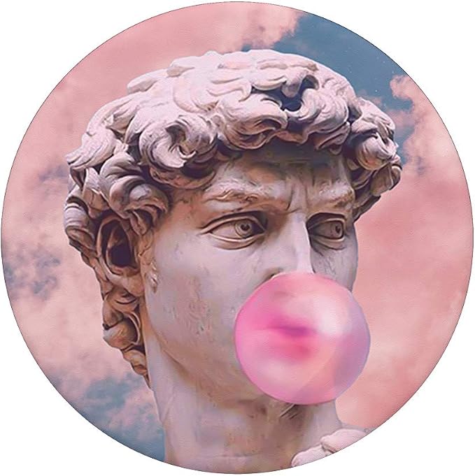 David Michelangelo red Bubble PopSockets Swappable PopGrip