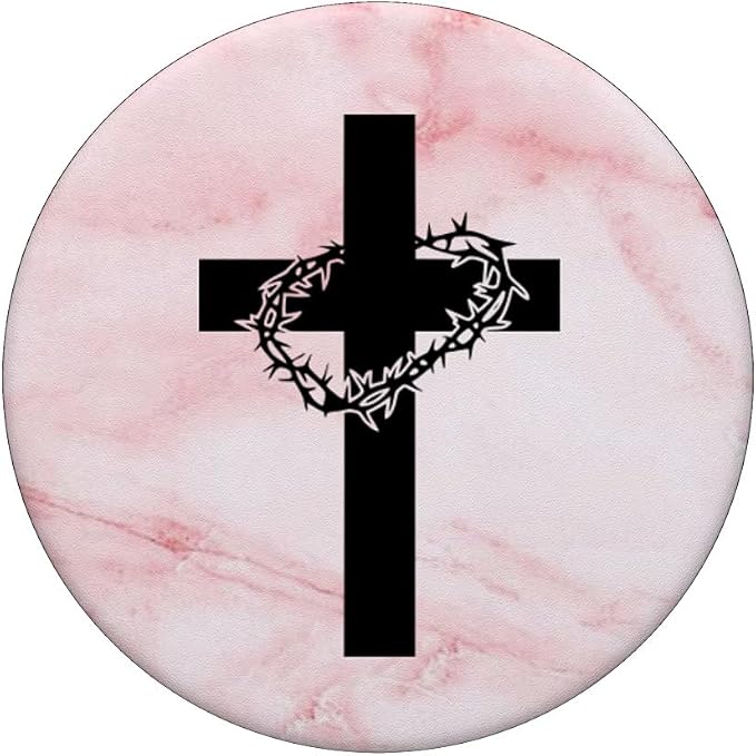 Cross - Jesus Christ PopSockets Adhesive PopGrip
