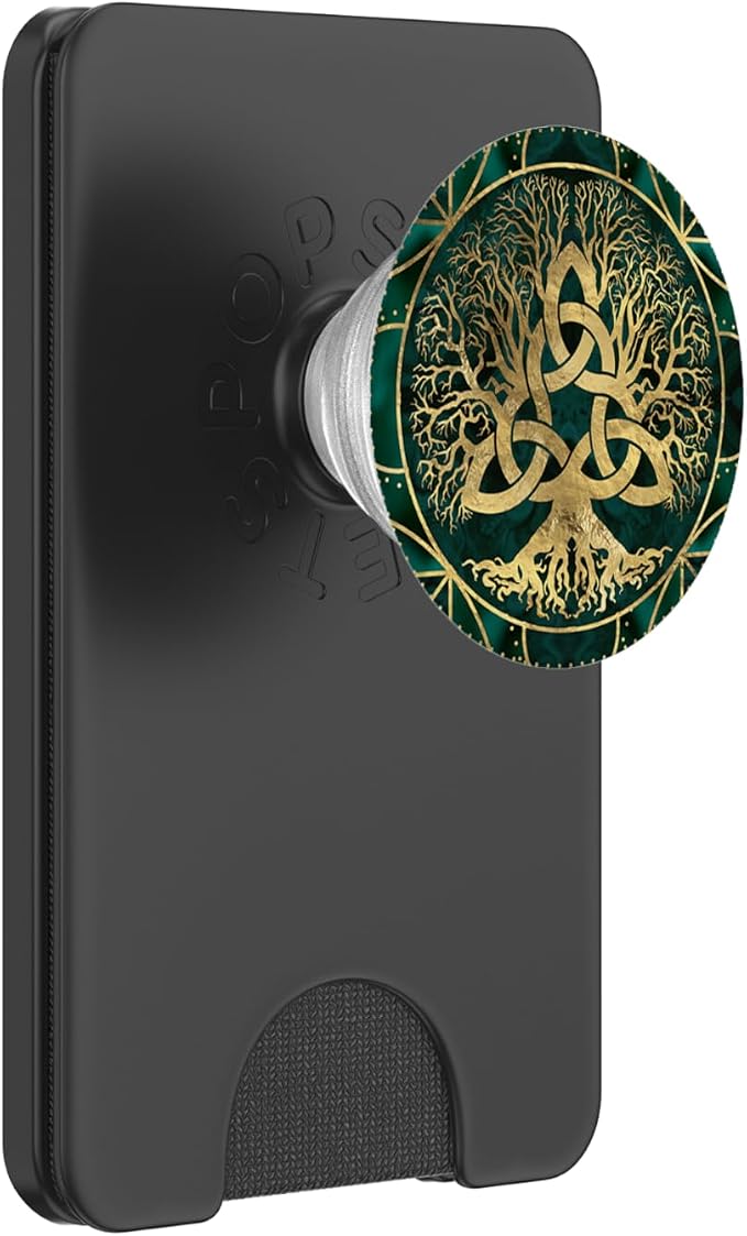 Tree of life with Triquetra PopSockets Adhesive PopGrip