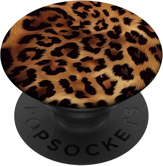 Leopard Print Stylish Pattern PopSockets Adhesive PopGrip
