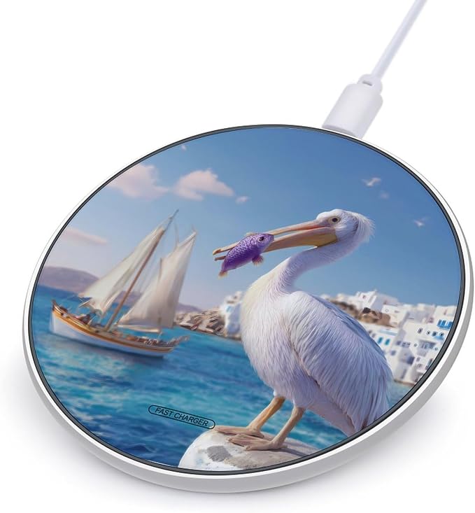Pelican View Wireless Charger Portable Charging Pad | LightweightAll Smartphone