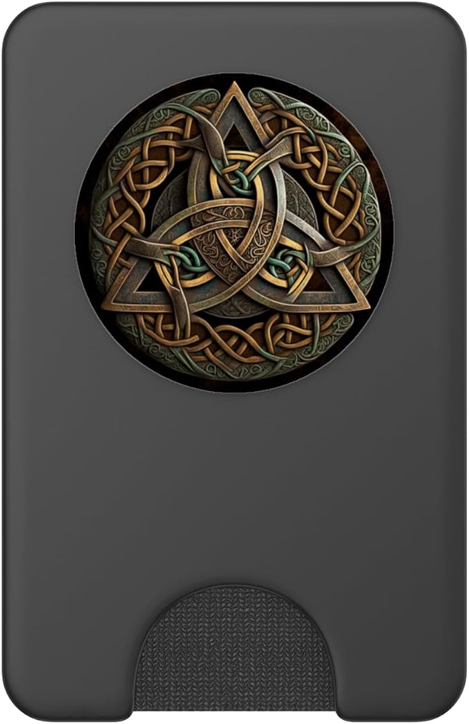 Triquetra Viking Celtic Knot Design PopSockets Adhesive PopGrip
