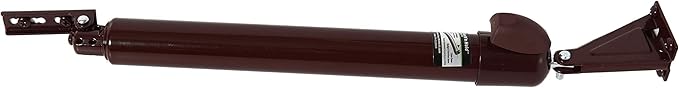 Touch 'n Hold Smooth Door Closer - Single Kit (Cranberry) - Standard-Duty Door Closer with Touch-Button Hold Open Feature & Smooth Closing Motion – for (Medium & Lightweight) Storm, Screen Doors.