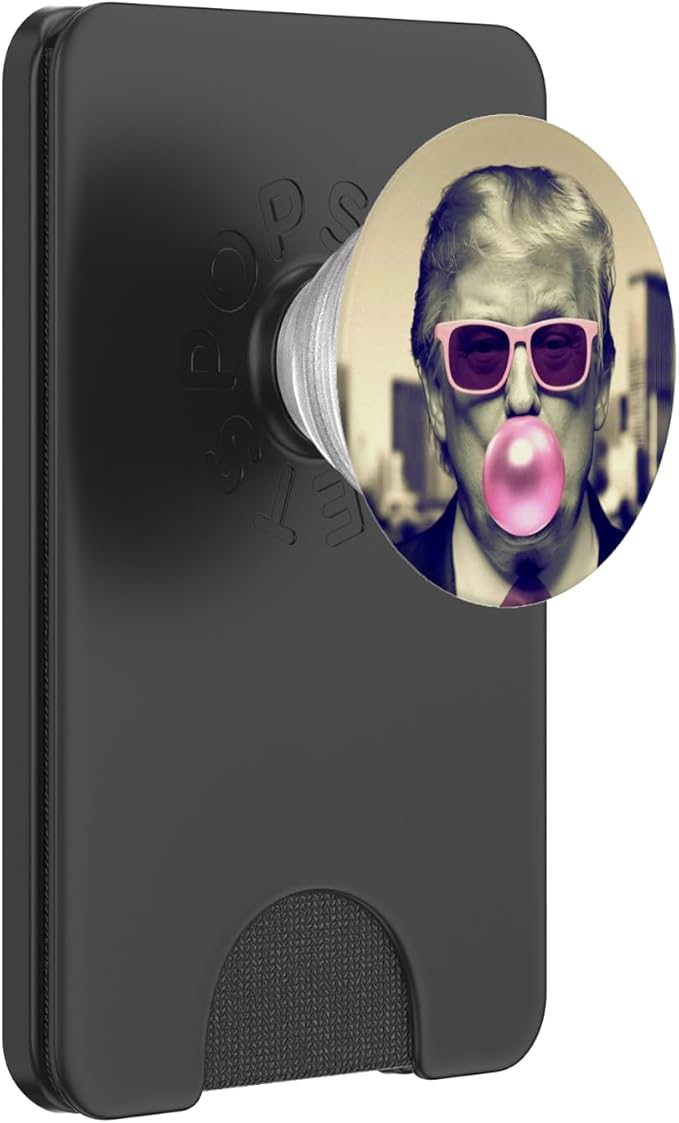 Pink Trump Bubble Gum PopSockets Adhesive PopGrip