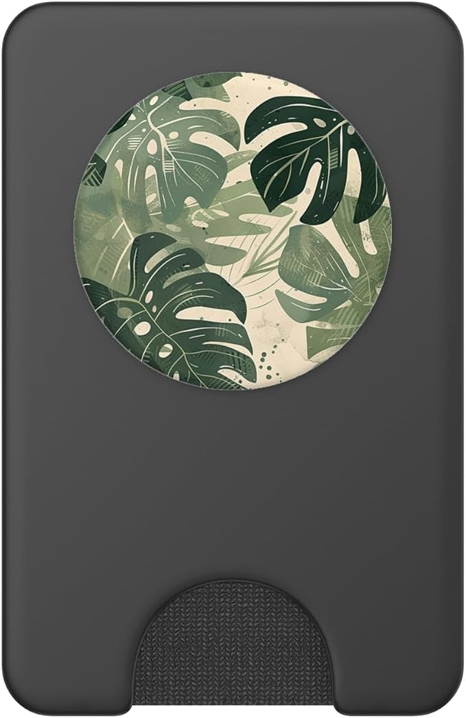 Monstera Leaf Botanical Tropical Plant PopSockets Adhesive PopGrip