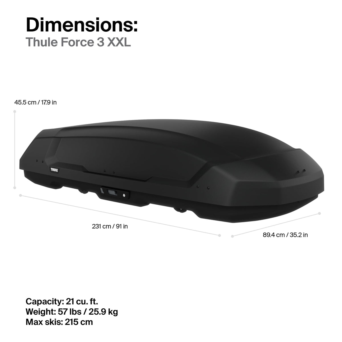Thule Force 3 XXL US