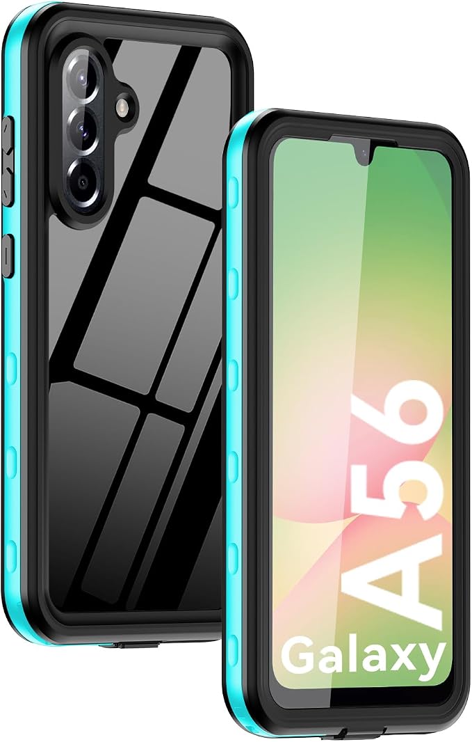 for Samsung Galaxy A16 5G Case IP68 Waterproof Built-in Screen Protector [Full Body Shockproof] Dustproof Underwater Protective Phone Case for Samsung A16 5G (Black)