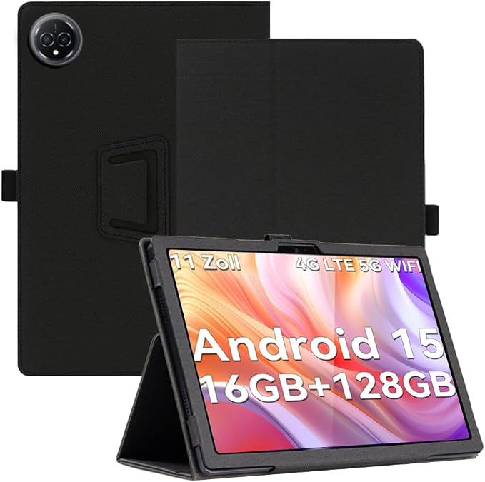 Case for Headwolf HPad6 12 Inch Tablet Premium PU Leather Folio Folding Stand Protective Tablet Cover with Hand Strap Magnet for Headwolf HPad6 12 Inch Tablet