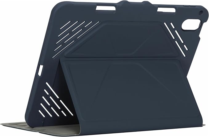 Targus VersaVu iPad 10th Generation Case 2022 iPad 10.9 Inch Case 10 Case 360 Degree Rotating Military Grade Drop Protection Cover for 10.9â€ 10th Gen 2022 Magnetic Close Black (THZ935GL)