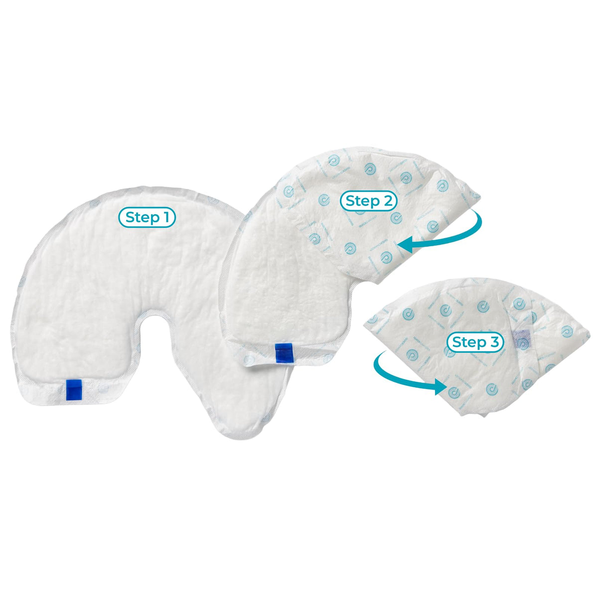 QuickChange Men’s Overnight Adult Incontinence Wrap (Pad), Maximum Absorbency, Holds 17oz Dry to the Touch, Disposable, Fragrance Free, One Size Fits All, Catheter Replacement, 25 Count (25)