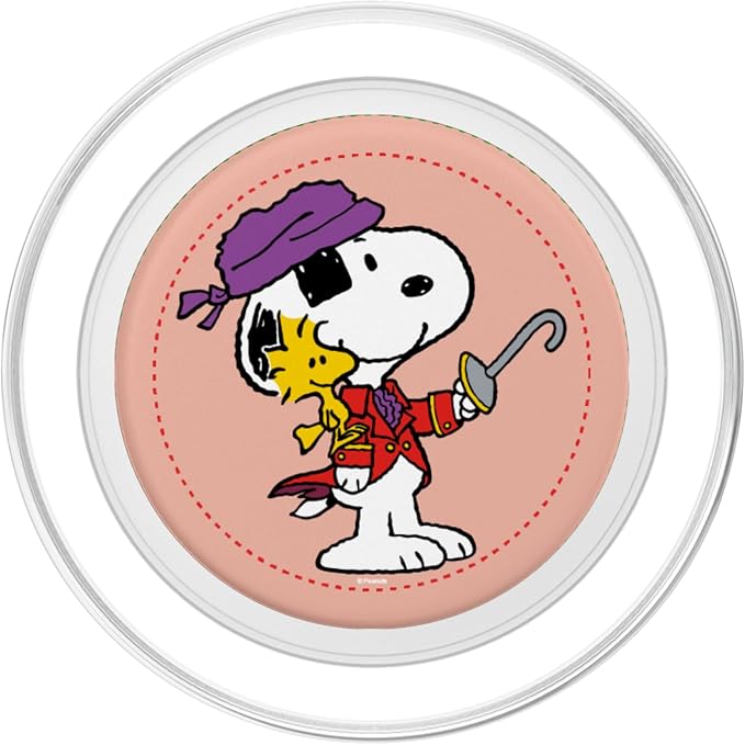 Peanuts Ahoy Snoopy and Woodstock PopSockets Adhesive PopGrip