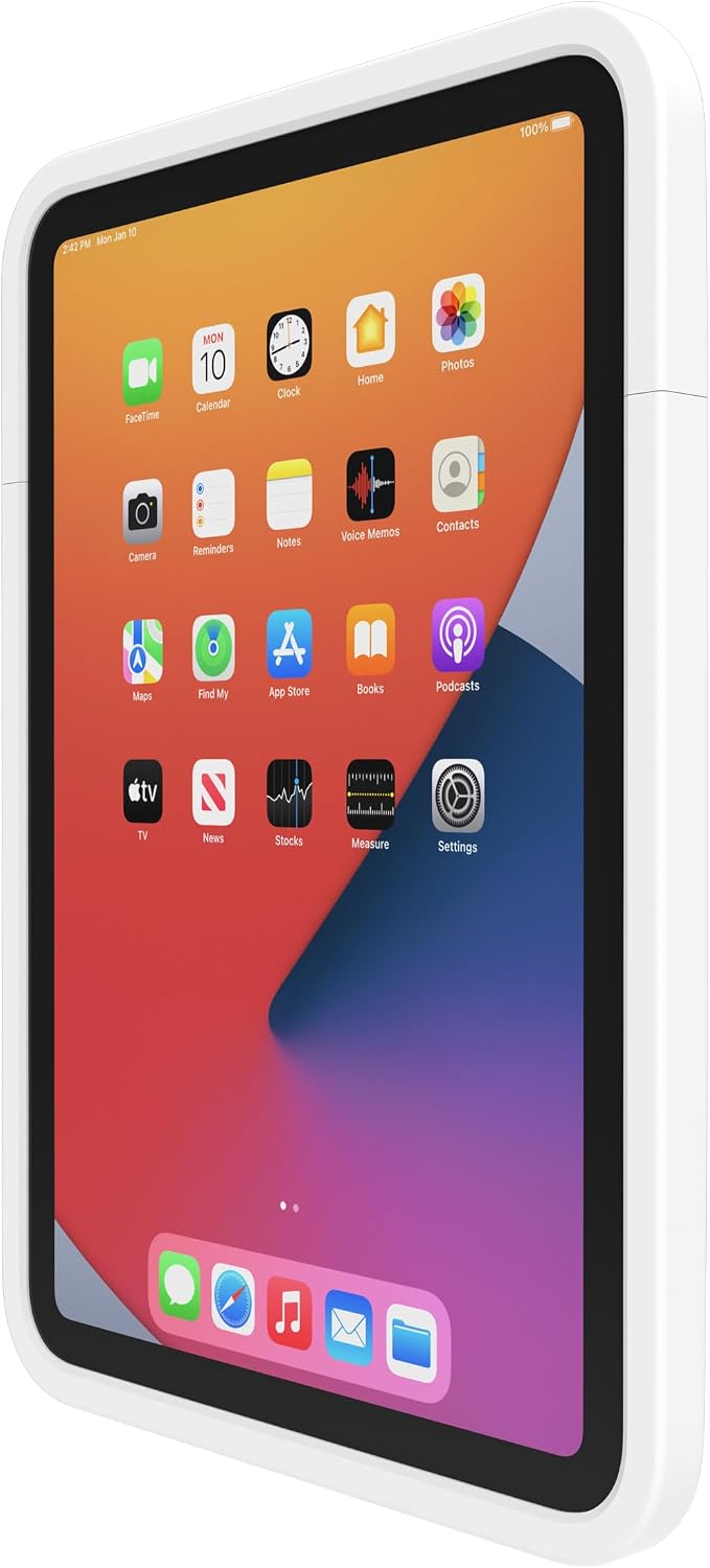 72300 Connect PRO iPad Case – Wireless Charging Case for iPad 10.2” (9th 8th 7th Gen) | Contactless Charging Magnetic Docking and 360° Rotation | Secure &amp Sleek Design – Black