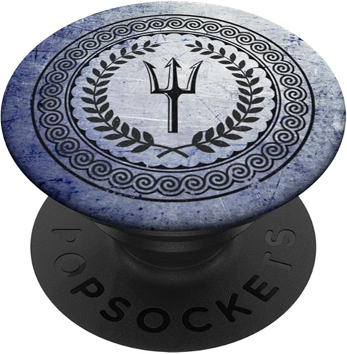 Poseidon Ancient Greek God Of The Sea PopSockets Adhesive PopGrip
