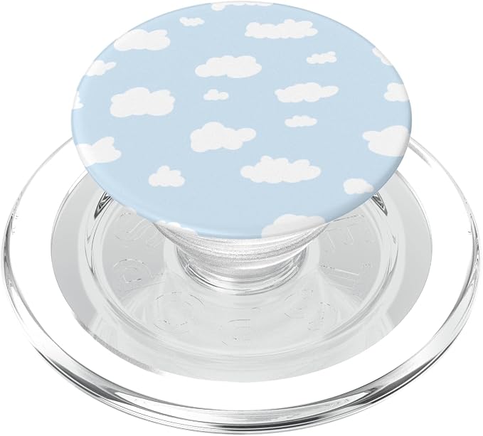 Clouds Cloudy Sky Aesthetic Cloud Pattern PopSockets Adhesive PopGrip