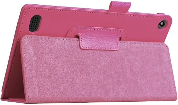 Tablet Cover for Amazon Kindle Fire 7 5th Generation(Model:SV98LN2015 Release)Ultra Slim Folio Stand Lightweight Leather Case for Kindle Fire HD7 5th Gen 7 (Li-Brown)