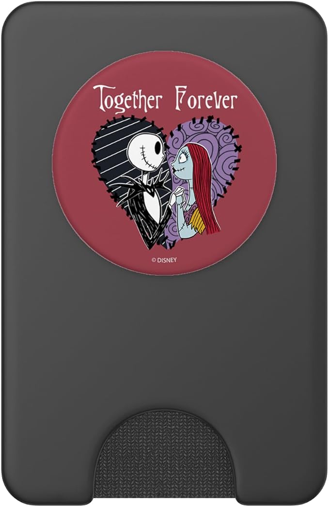 Disney The Nightmare Before Christmas Jack &amp Sally Forever PopSockets PopGrip: Swappable Grip for Phones &amp Tablets