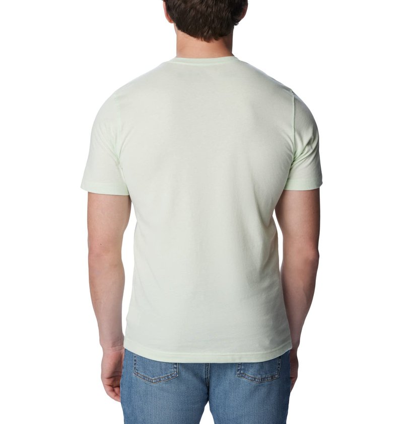 Columbia Men's Thistletown Hills Short Sleeve, Ice Green Heather, 4X Tall
