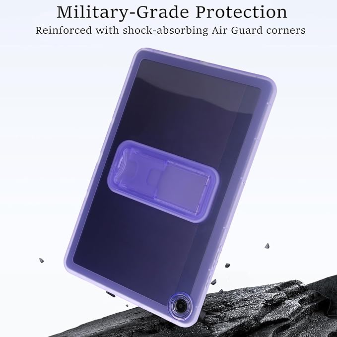 Dteck Case for Samsung Galaxy Tab A 8.0 (2015) Tablet SM-T350/355/357 Case 8 Inch PU Leather Lightweight Folio Case with Card Slots/Stand Features Cute Cartoon Protective Cover Purple Butterfly