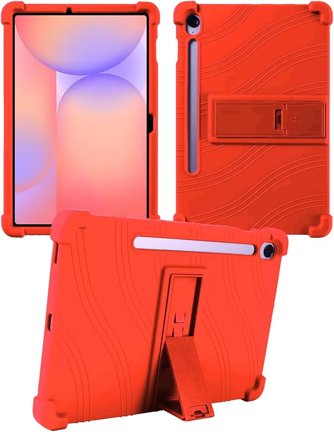 Case for Samsung Galaxy Tab S10 Lite/S10 FE/S9 FE 10.9 Inch - Protective Cover with S Pen Holder &amp Multi-Angle Viewing Stand (Black)
