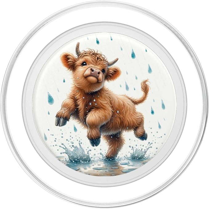 Highland Cow Design for Farmers and Highland Cow PopSockets Adhesive PopGrip