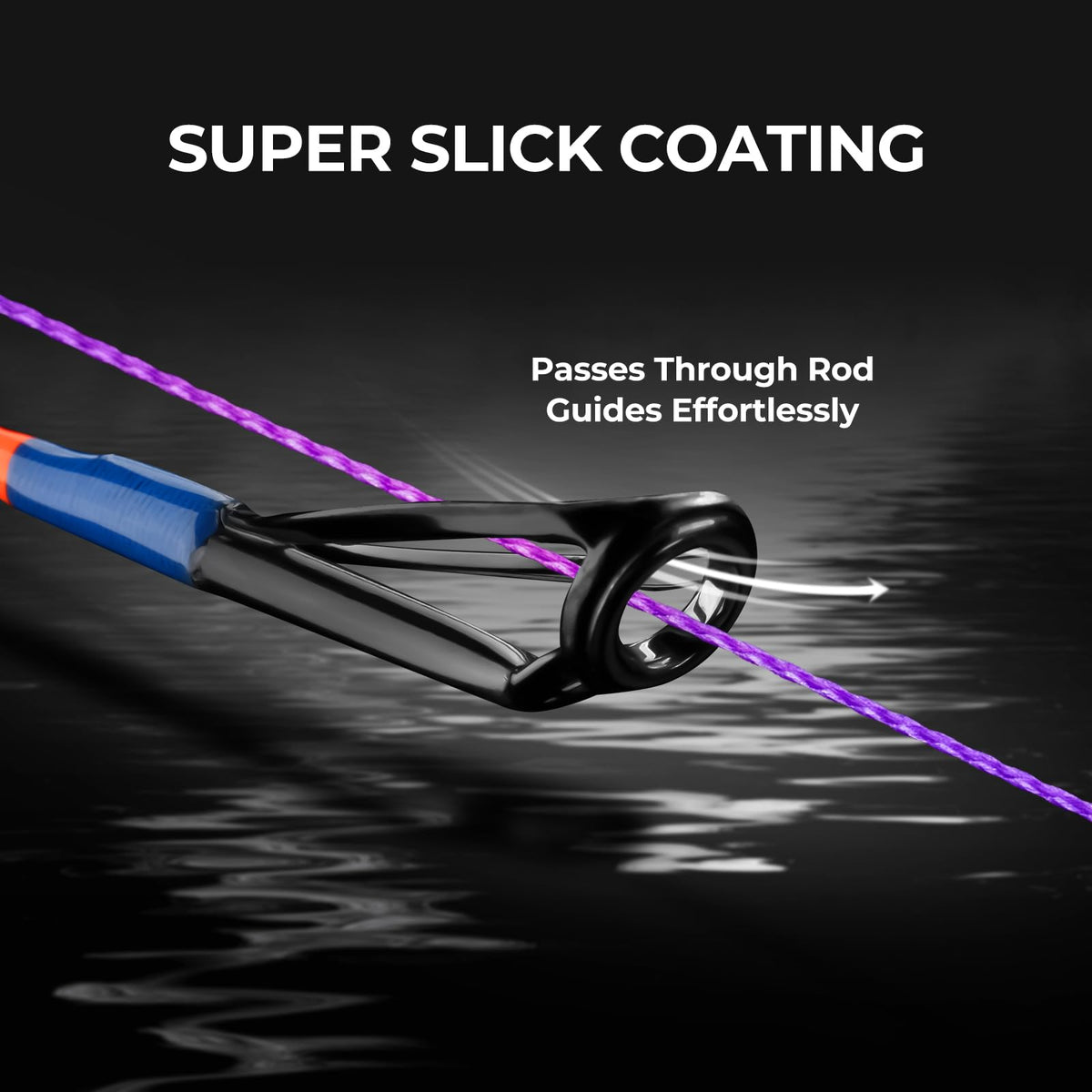 KastKing Superpower Braided Fishing Line, Purple Camo, 10LB, 150 Yds