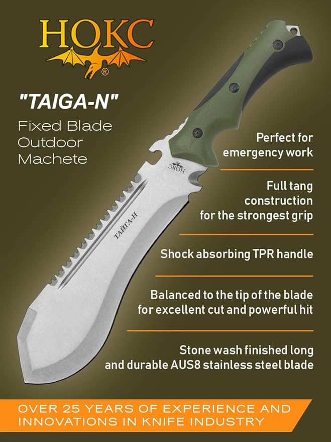 HOKC NOKS Tactical machete Taiga-N | 812-080621