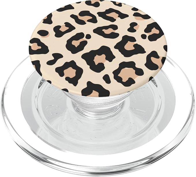 Leopard Cute Print PopSockets PopGrip: Swappable Grip for Phones &amp Tablets