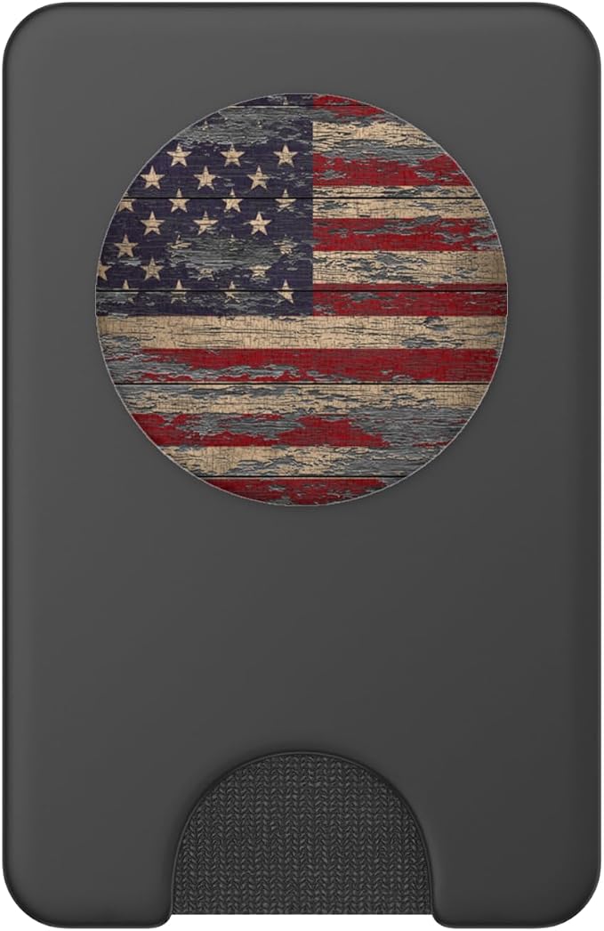American Flag Weathered PopSockets Adhesive PopGrip