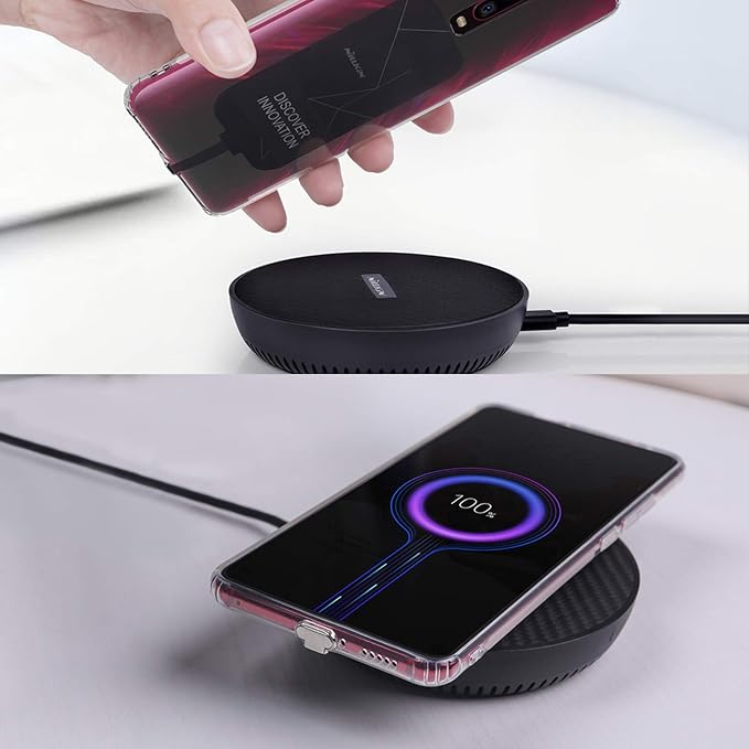 Nillkin Wireless Charging Receiver and Adapter Qi Wireless Charger Receiver Module for Google Pixel 3A XL Samsung Galaxy A13/A14/A15/A42 LG and Other USB C Phones Type C Long