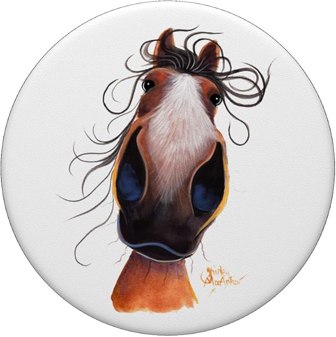 HoRSe PRiNT ANiMaL PRiNT ' FLaSH ' PopSockets PopGrip: Swappable Grip for Phones &amp Tablets PopSockets Adhesive PopGrip
