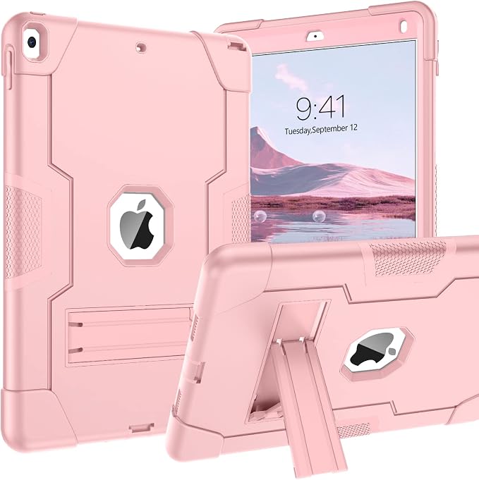 BENTOBEN for iPad Air 3 2019 Case iPad Pro 10.5 2017 Case 3 Layers Heavy Duty Rugged Shockproof Kickstand Sturdy Protective Tablet Cover for iPad Air 3rd Generation/iPad Pro 10.5 2017 Black