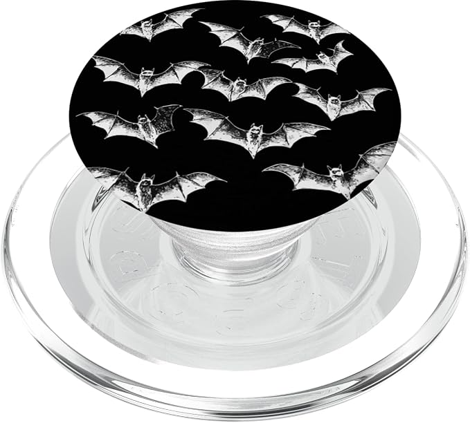 Halloween Bat Wings Spooky Animal Vampire Trick Or Treat PopSockets PopGrip for MagSafe