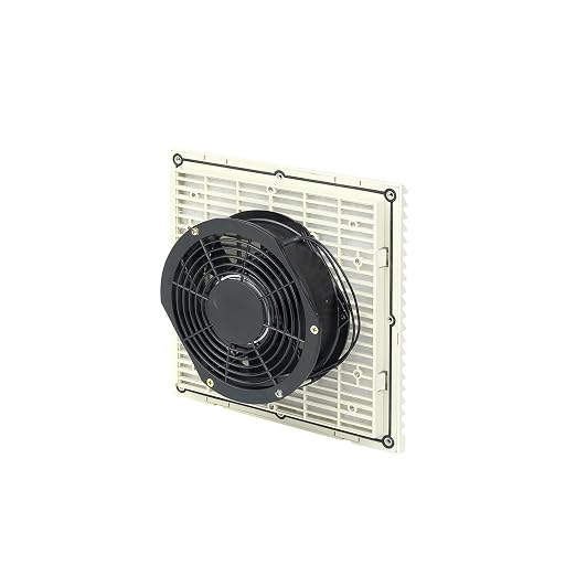 9805.230 Electrical Fan Filter & Panel 230V 223 * 223mm Industrial Cabinet