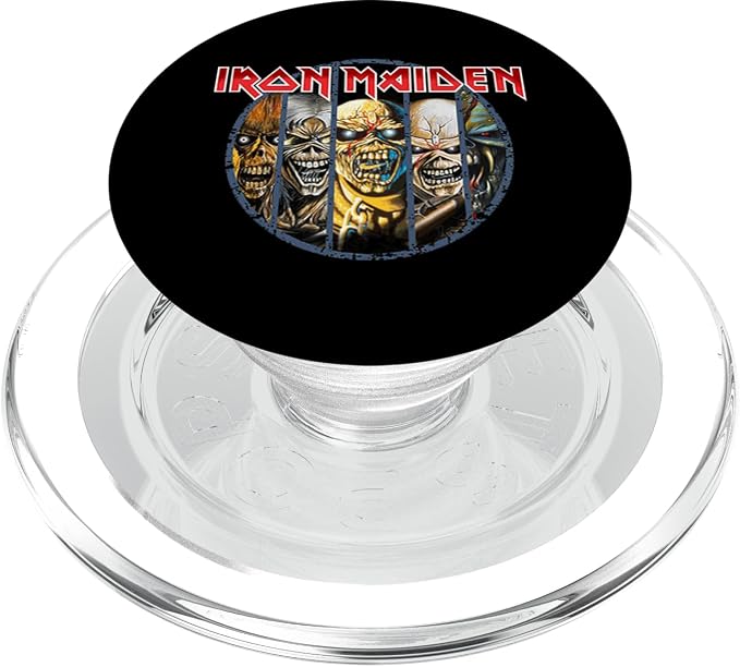 Iron Maiden Eddie Evolution PopSockets Adhesive PopGrip