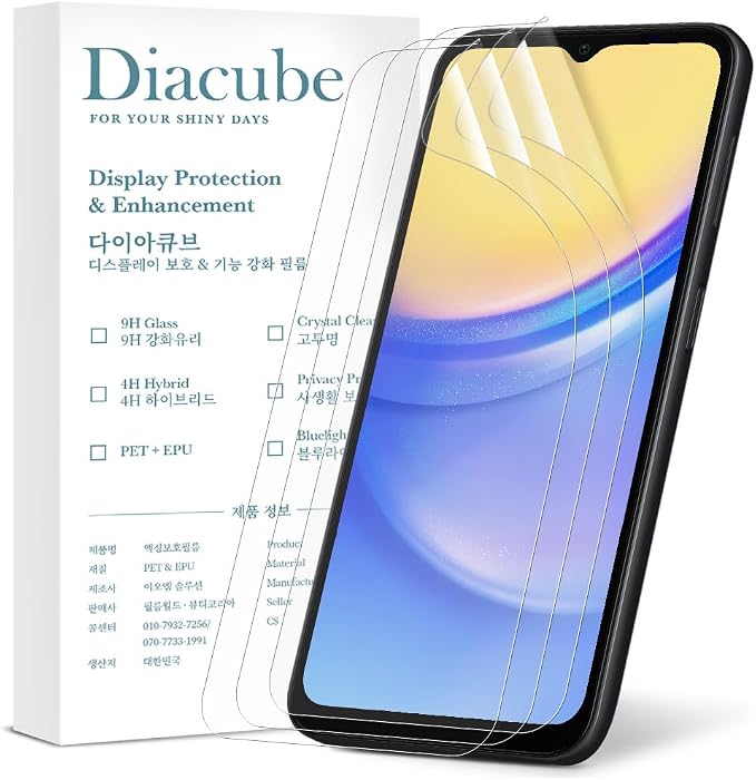 3-Pack for Samsung Galaxy A10E Flexible TPU-EPU Screen Protector [0.1S Fingerprint Unlock] [Real-Time Self-Healing] HD Clear Bubble Free Easy Installation with Alignment Jig