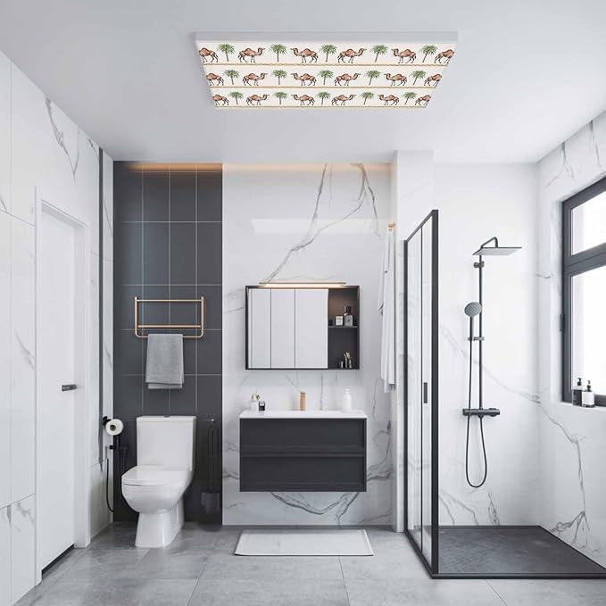 Fluorescent Light Covers for Ceiling Lights Desert Camel Magnetic Light Filters