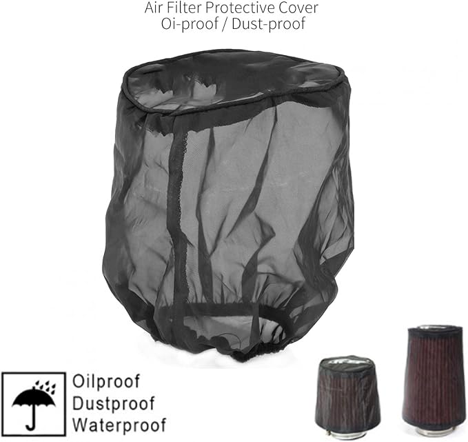 Air Intake Filter Sock Cover, Cold Air Intake Cover, Universal Air Filter