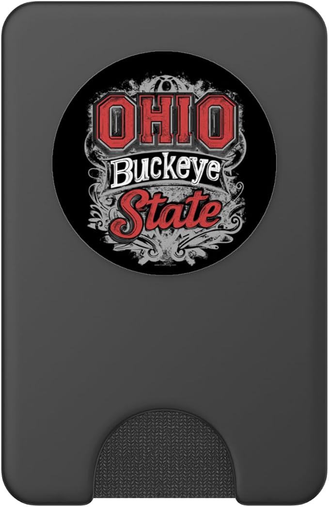 Vintage Ohio Buckeye Home State PopSockets Adhesive PopGrip